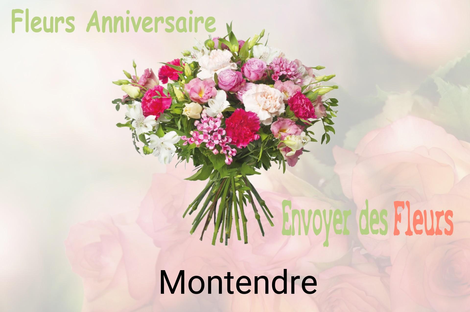 Bouquet de fleurs d’anniversaire livré à Montendre